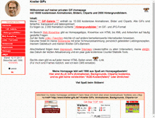 Tablet Screenshot of kneller-gifs.de